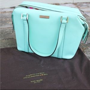 Kate Spade Aqua Leather Purse